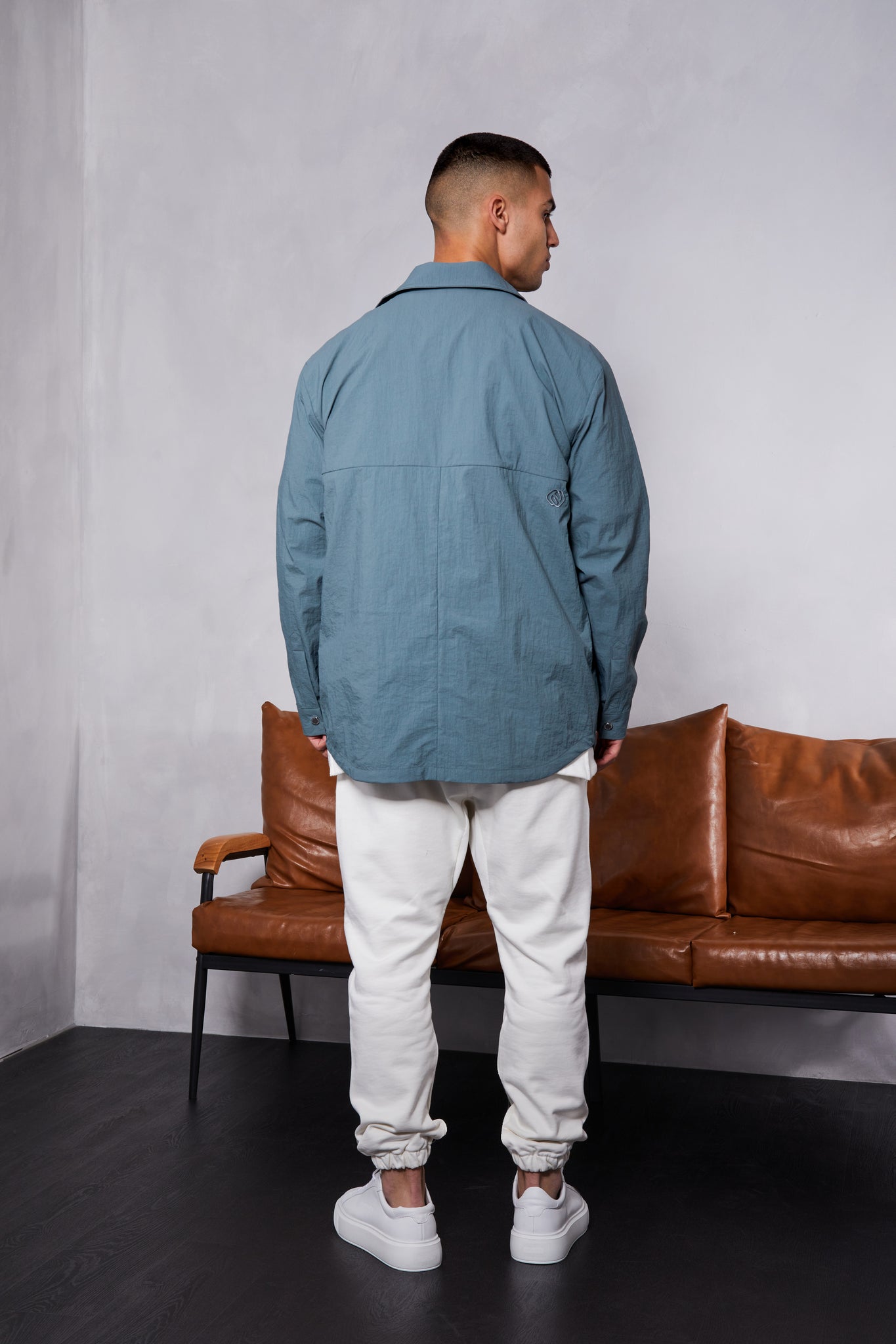 Arezzo Woven Pocket Shirt in Green