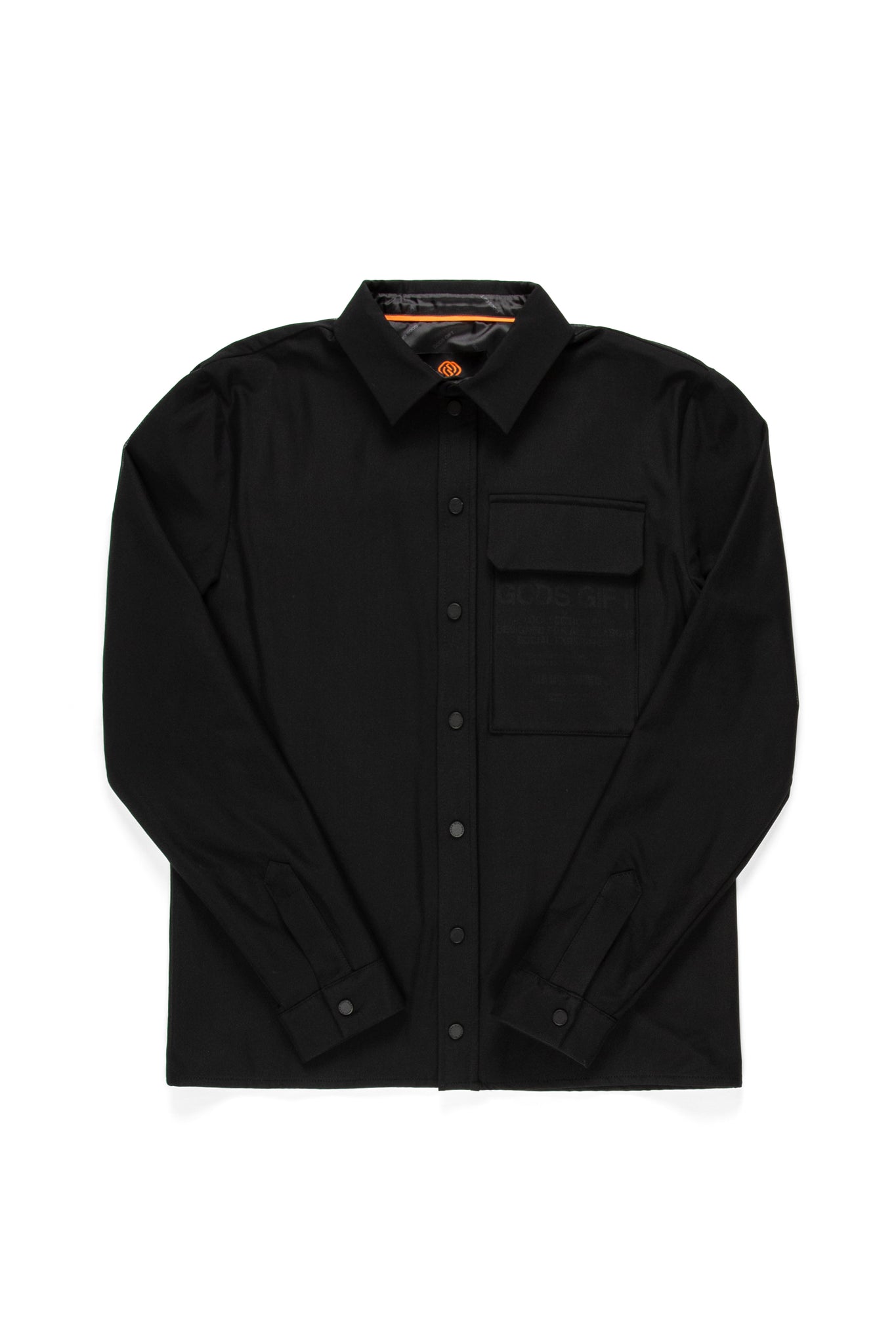 Collodi Mesh Shirt in Black