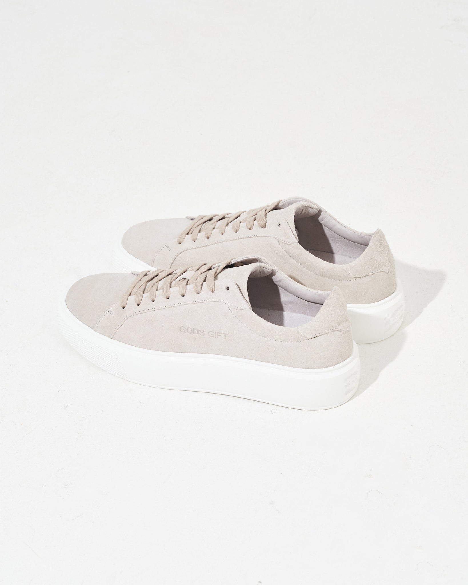 Groves Suede Shoes in Light Grey