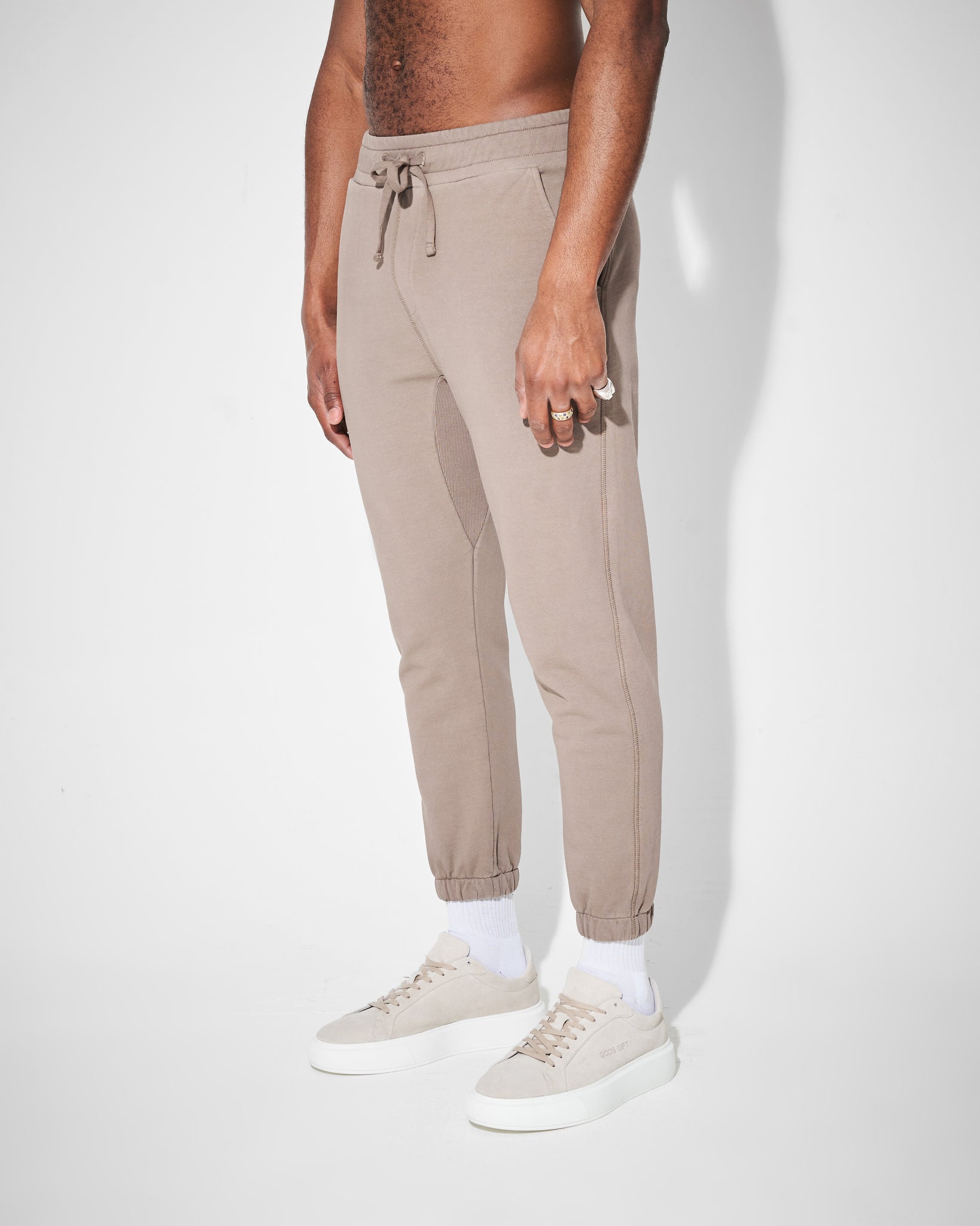 side detail of cloud heavyweight joggers